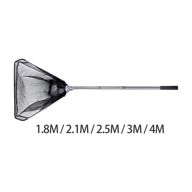 Filet De Pêche Pliable Portable, Cage Pour Poissons, Fil'acier En Nylon