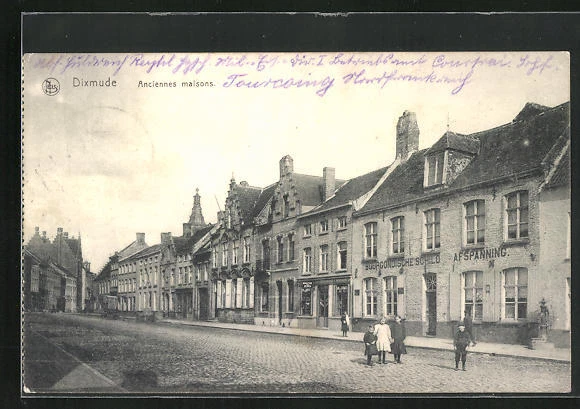 Rouen-Vieille Maison vue de la rue du Gaillarbois à Rouen
