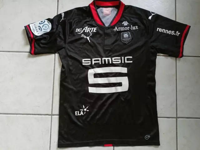 MAILLOT FOOT PUMA Stade Rennais Ligue 1 N 7 Ntep Taille M D5 Tbe