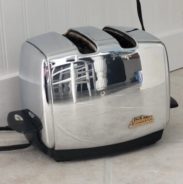 VINTAGE SUNBEAM MODEL T35 Toaster Radiant Control, Automatic Drop