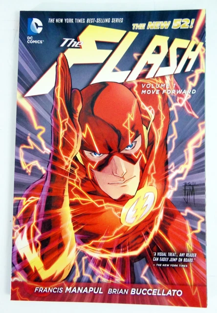 DC Comics Flash Volume 1 Move Forward The New 52 TPB SC 4th Printing NM 9.0 2014