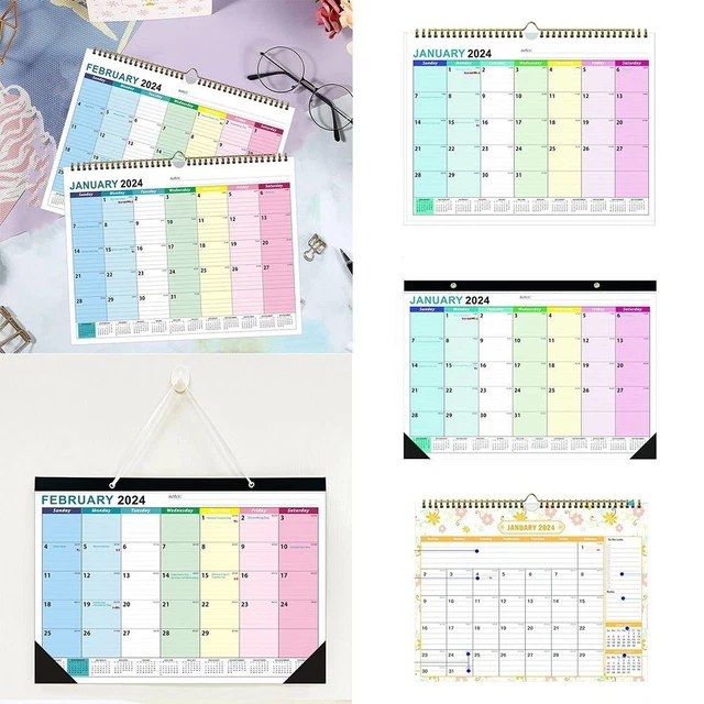 Calendario Da Parete 2025-2026 - Planner Mensile Con Festività, Per Casa E Ufficio - Foto 6