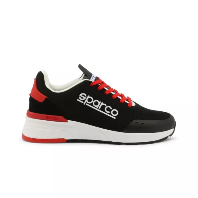 SPARCO SP-FF black and red Low Top Motor Sports Driving Trainers Sneakers Shoes