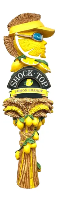 Shock Top - Lemon Shandy - Beer Tap Handle - Draft - Shorty (Rare)