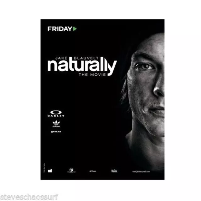 Jake Blauvelt NATURALLY Snowboard DVD Pack by Friday Films NEW snowboarding film