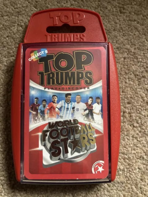 Top Trumps World Football Stars card game