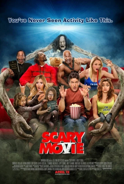 SCARY MOVIE 5 vg 27x40 ORIGINAL D/S MOVIE POSTER