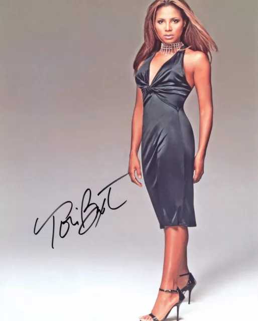 10x8 Photo Personally Autographed by Toni Braxton & COA