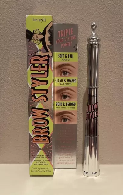 Benefit BROW STYLER Shade 3 WARM LIGHT BROWN. BNIB. AUTHENTIC. Free P&P