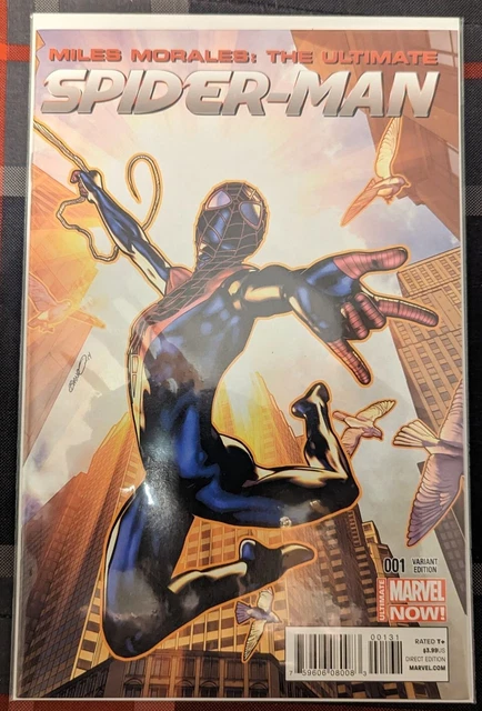 Miles Morales Ultimate Spider-Man #1 1:25 Peterson Variant NM Marvel Comics 2014