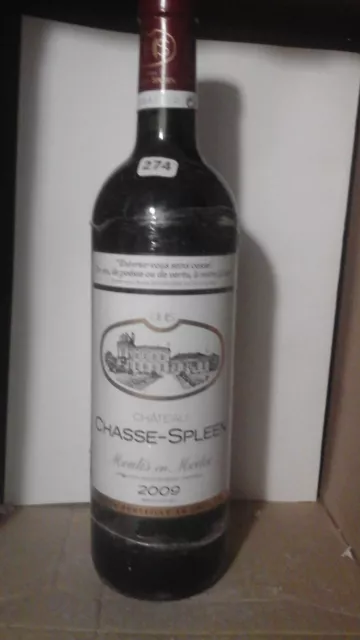 Château Chasse Spleen - 2009 - Très belle bouteille - Robert Parker 90-92/100