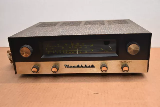 Heathkit PT-1 Tube AM FM Stereo  Tuner - WORKS BUT NEEDS TLC