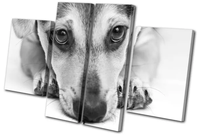 Animals Puppy Dog Pet MULTI TOILE murale ART Photo Print