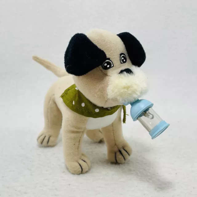 Vintage McDonald Disney 102 Dalmatians Chomp Dog Plush 5” Puppy Ring Chain Mini