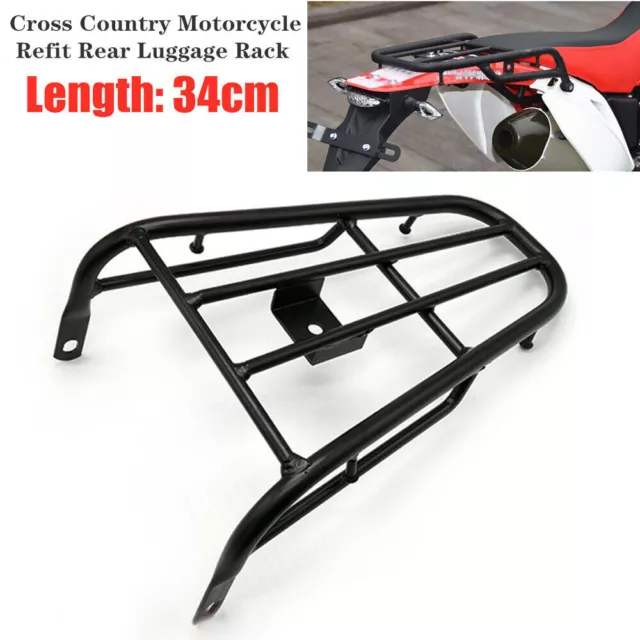 Universal Motorcycle Luggage Rack Cargo Support Carrier Shelf Holder US STOCK