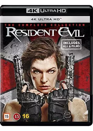 Resident Evil: The Complete Collection (4K UHD Blu-ray)