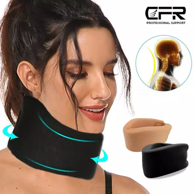 Neck Support Brace Adjustable Soft Support Cervical Collar Vertebrae Pain Relief