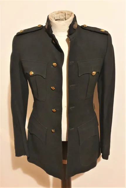 WW2 BRITISH ARMY Royal Artillery Officer Patrol Service Dress Jacket 2 ...