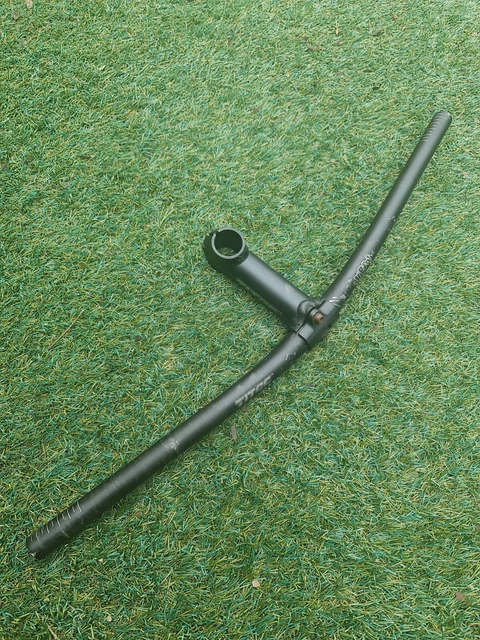Vintage TITEC HELLBENT Riser Bar w/ TITEC Stem 1 1/8 Steerer