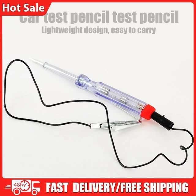 Tester circuito luce auto test DC 6V-24 V tensione test penna strumento di riparazione matita