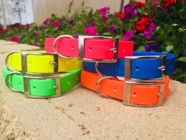 Dog Collar Collars Handmade PVC Working Dog Kennel Waterproof