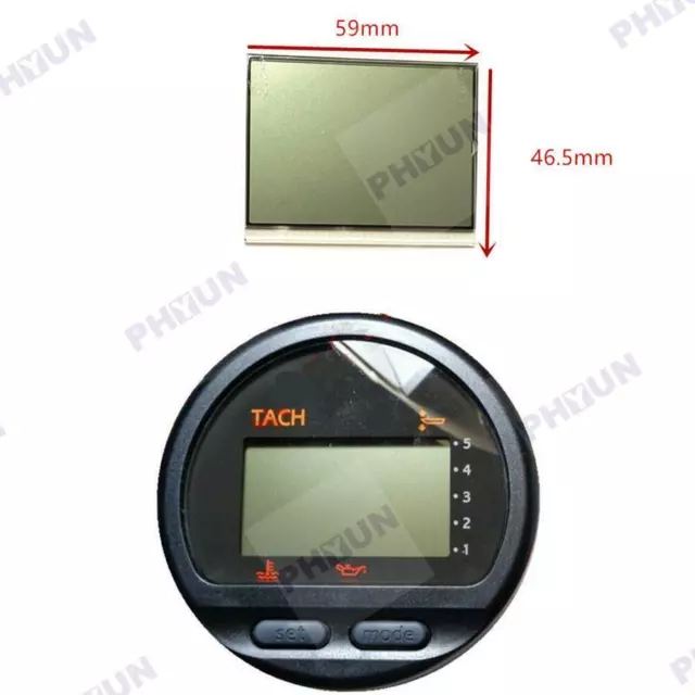 LCD Digital Display For Yamaha Multifunction TACH Meter Tachometer Speedometer