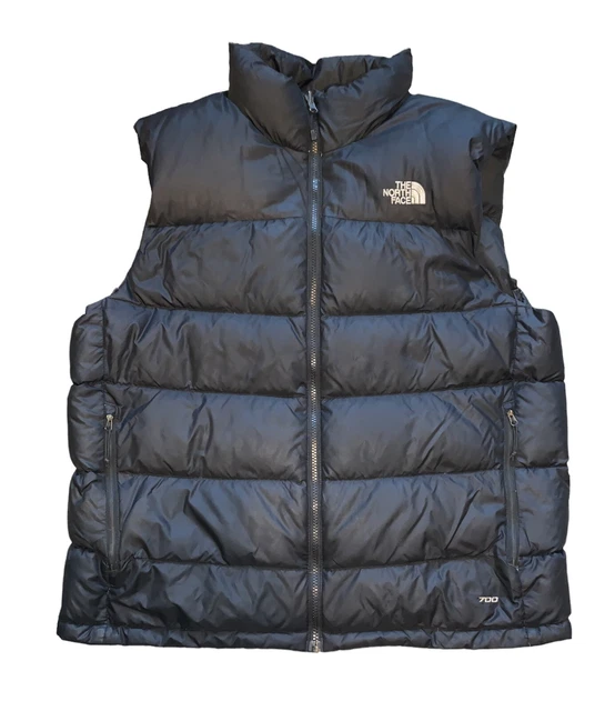 Gilet The North Face Nuptse 1 da uomo con piumino d'oca riempimento 700 L scaldacorpo in perfette condizioni