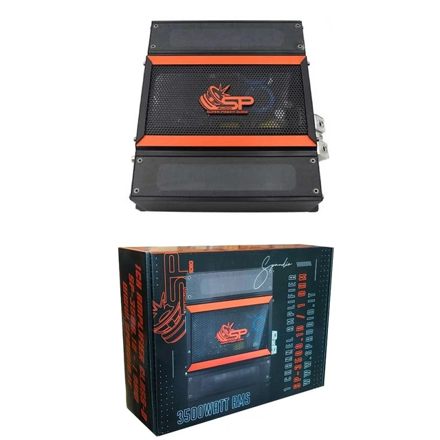 Amplificatore Auto SP Audio SP-80.4D 4 Canali Classe D - 4x160W RMS A 2 Ohm - Foto 2