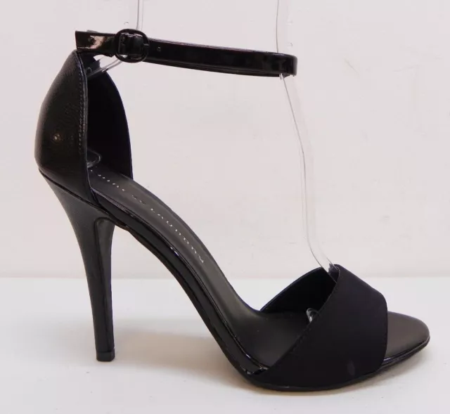 Chinese Laundry Shoe 10 Lucky Charm Open Toe Ankle Strap High Heel Sandal Black