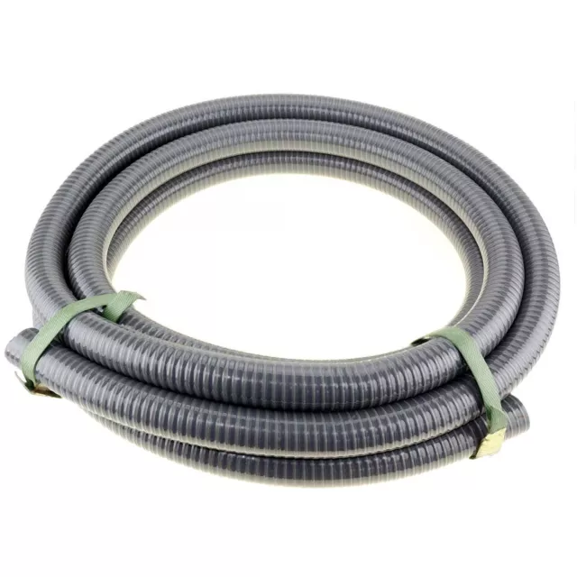 10m x 1" 25mm ID Suction Hose for Transfer High Pressure Fire Water Pump