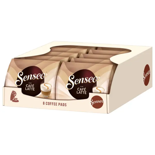 SENSEO Pads Typ Café Latte Senseopads 80 Getränke Kaffeepads Milk Range