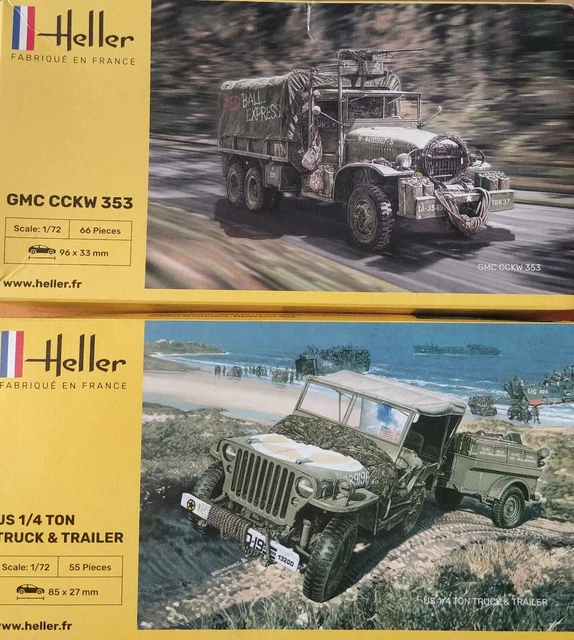Lot de maquettes 1/72