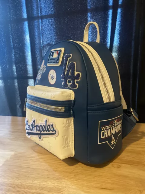 Los Angeles Dodgers Loungefly Backpack.  Wold Series Champions 2020 NWT.