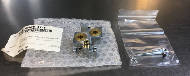 21A-4840B-47-T  HEAD Splicing D8 Orifice Replaces  21A-4840B-46   6D