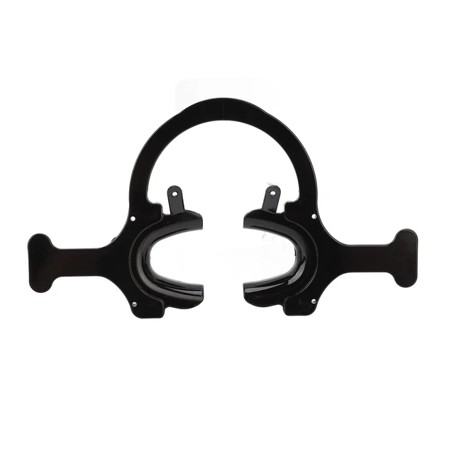 (S)Black Dental Cheek Retractor C Shape Mouth Opener Mouth Opener Retractor EJJ