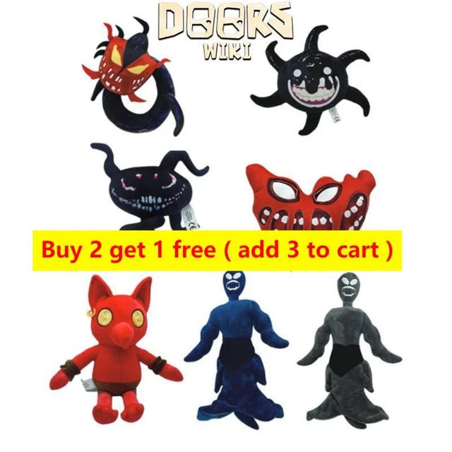 ROBLOX DOORS HOTEL Escape Door Collection Dolls Plush Toy Figures Plush ...