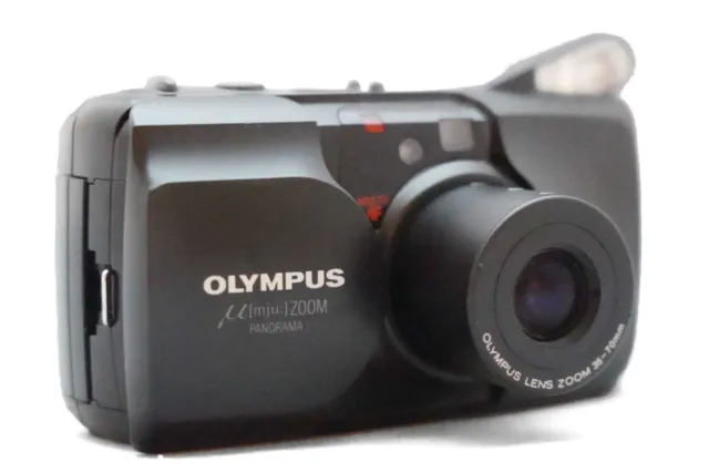 [Exc4][LCD Works]OLYMPUS mju Zoom Panorama Point & Shoot 35mm Film Camera JAPAN