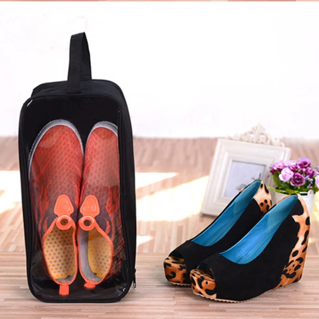 Porta scarpe, borsa, trasparente, per una conservazione ordinata,