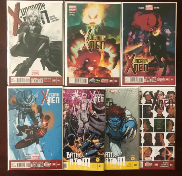 30x ALL UNCANNY X-MEN LOT! V3 & 4! many High Grades! Avengers vs X-Men! Magneto! 2
