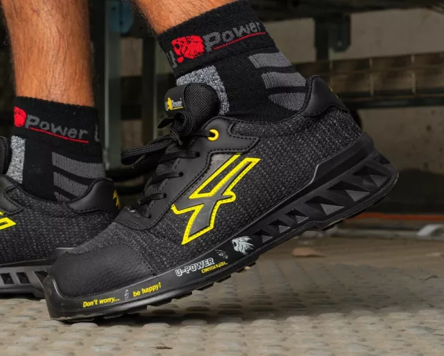Scarpe antinfortunistiche UPower Frank S1P SRC da lavoro leggere