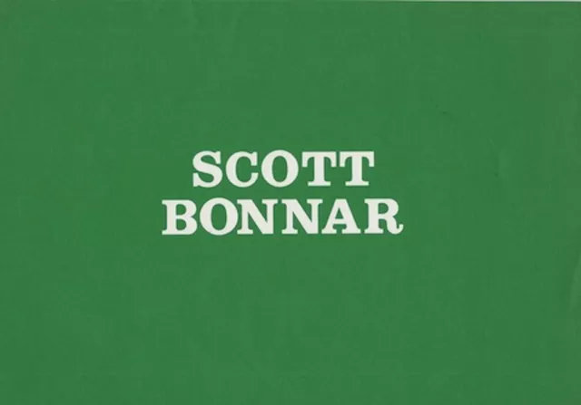 Scott Bonnar Model 45 Vintage Mower Chain Case Decal
