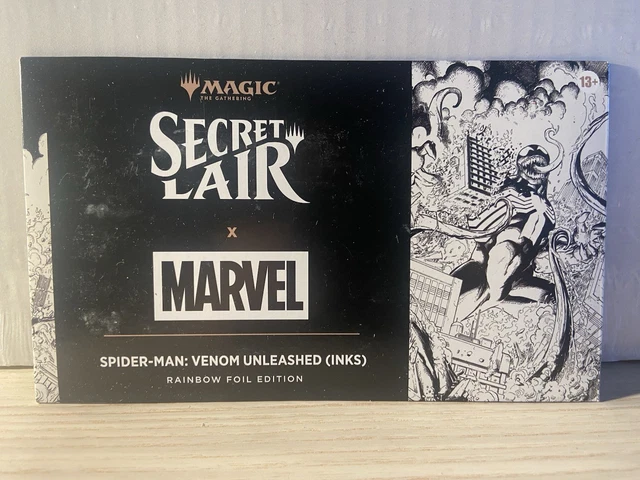 🕸️ MTG SECRET Lair Marvel Spider-Man Venom Unleashed Inks