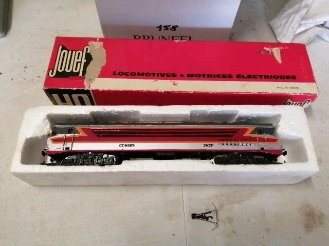 Locomotive Jouef HO Far West – Échelle HO – État D'occasion (manque Pare-buffle) – Testée