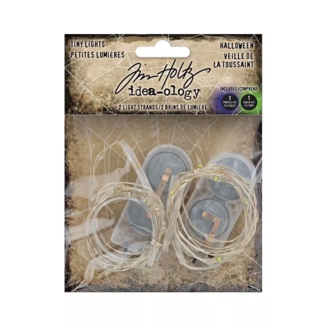 NEW Tim Holtz Idea-ology Halloween Tiny Lights