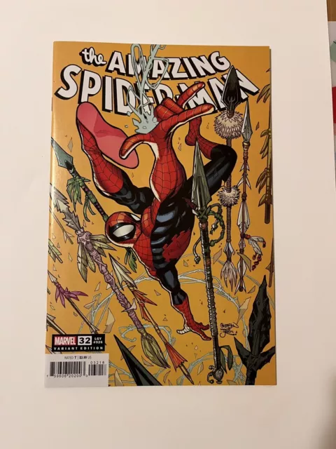 Amazing Spider-Man 32 1:25 Gleason Variant Nm Marvel Comics