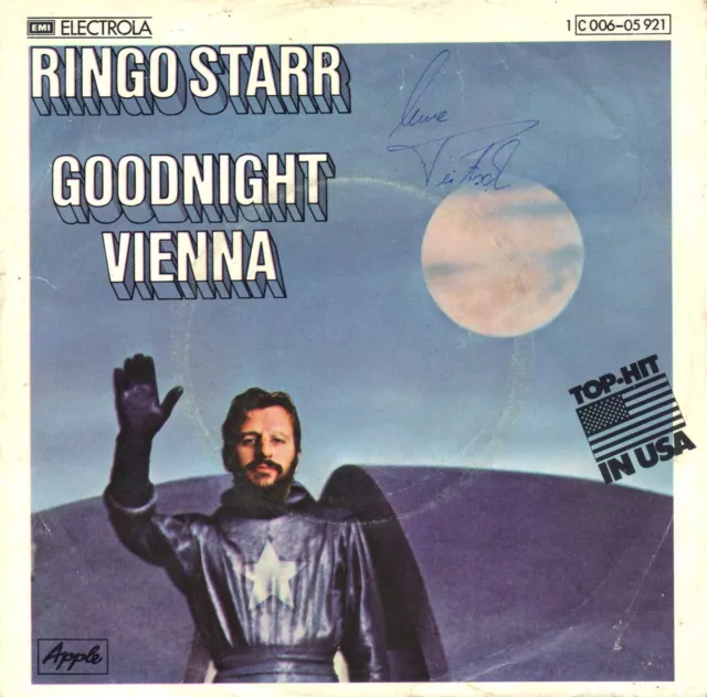 7" Ringo Starr (Beatles) – Goodnight Vienna (Lennon) / No, No Song /Germany 1975