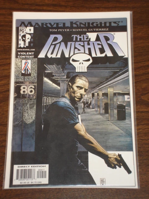 Punisher #9 Vol4 Marvel Knights Comics April 2002