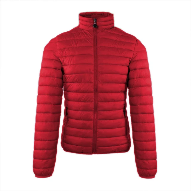 Giubbotto Uomo Piumino 100 Grammi Slim Fit Giubbino Leggero Rosso S M L XL XXL X
