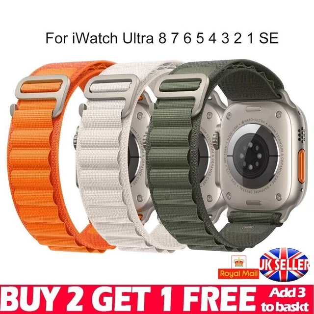 SPORT STRAP FOR Apple Watch Ultra 2 Series 9 8 7 6 SE 54 Strap Band 44