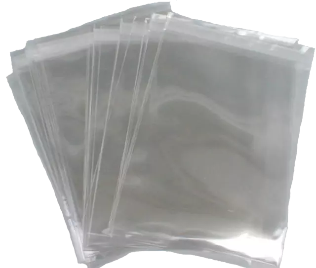 Clear Cellophane Bags Self Seal Resealable craft cards gifts peel and seal